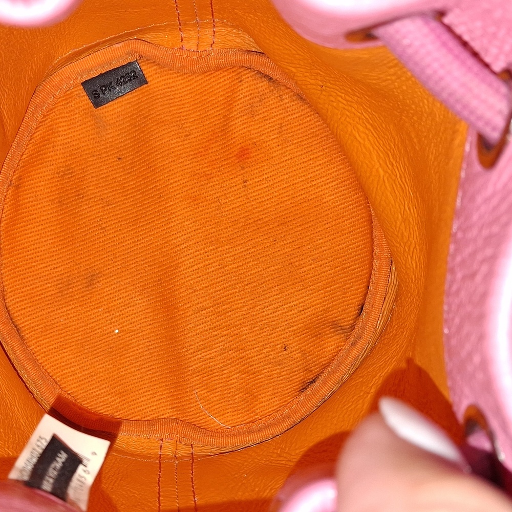 Marc Jacobs The Bucket Pink Mini Bag Is Missing The Shoulder Strap - Picture 4 of 11